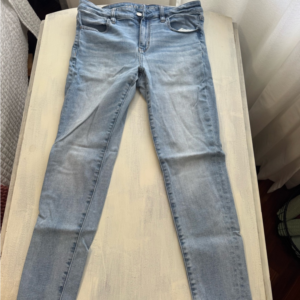 American Eagle Outfitters Light Wash Jeggings